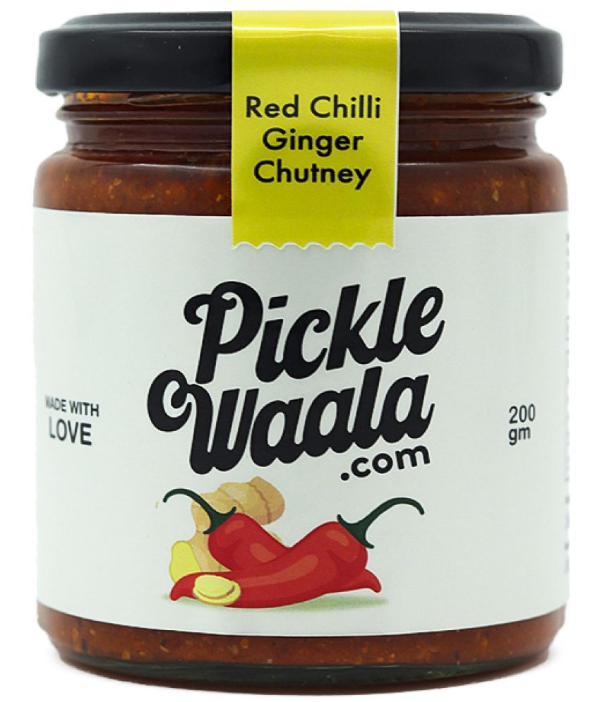     			PickleWaala Red Chilli Ginger Chutney 200 g