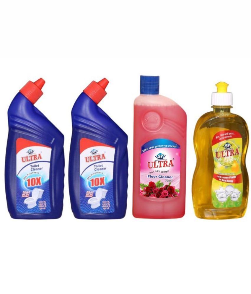     			Sp Ultra 2-Toilet Cleaner, Floor Cleaner, Dishwash Combo (Pack Of 3)