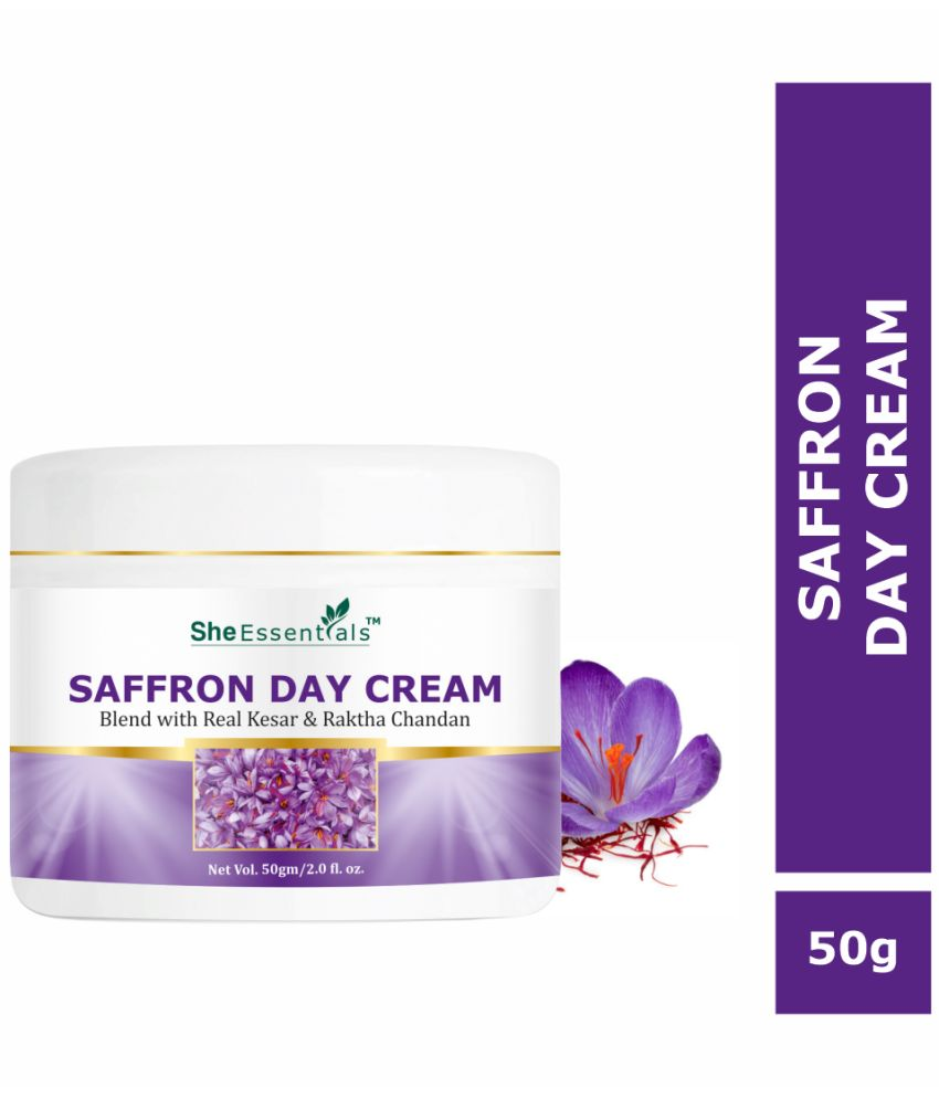     			She Essentials Day Cream All Skin Type Kesar ( 50 gm )