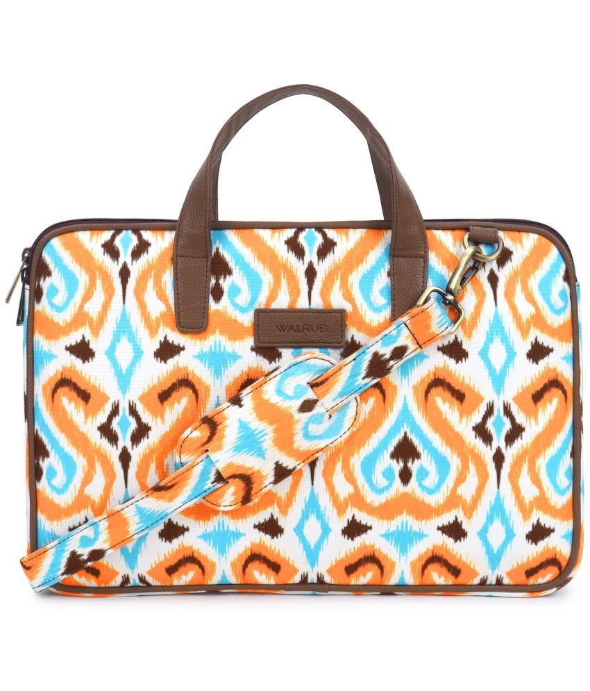     			Walrus Multicolor Fabric Office Bag