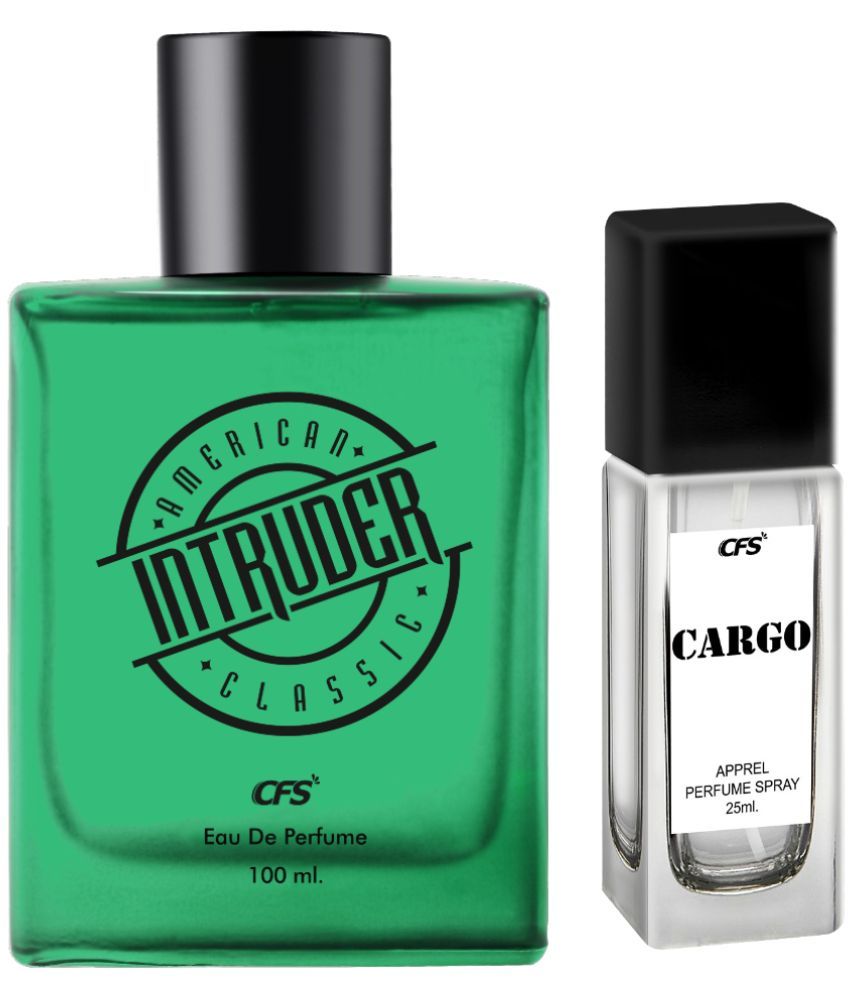     			CFS Intruder Green 100ml & Cargo White 25ml Long Lasting Best Perfume