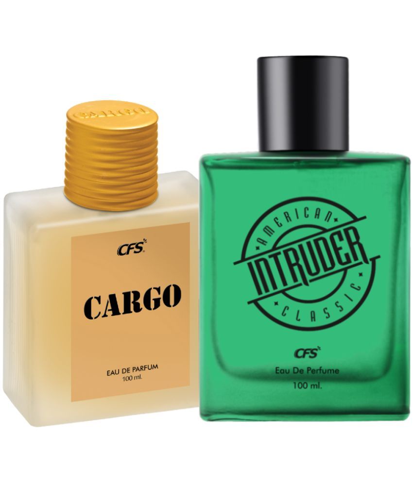     			CFS Intruder Green 100ml & Cargo Khakhi 100ml Long Lasting Eau De Parfum