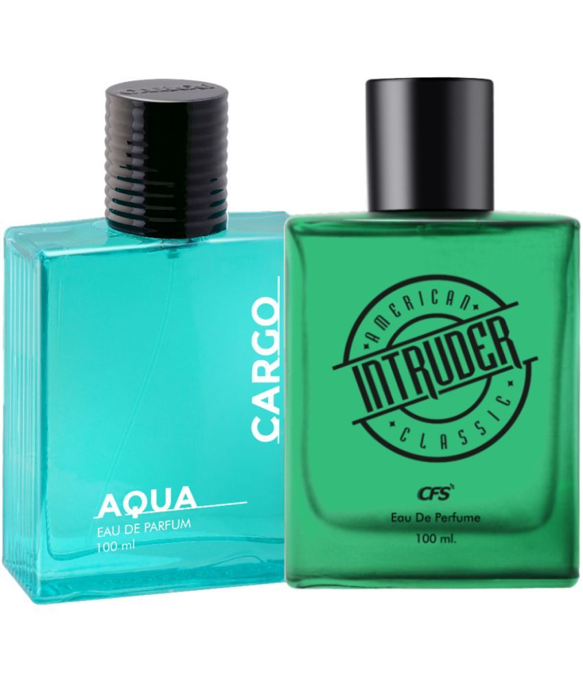     			CFS Intruder Green 100ml & Cargo Aqua 100ml Long Lasting Eau De Parfum