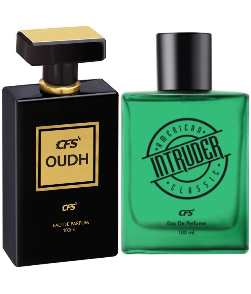     			CFS Intruder Green 100ml & Oudh Black 100ml Long Lasting Eau De Parfum