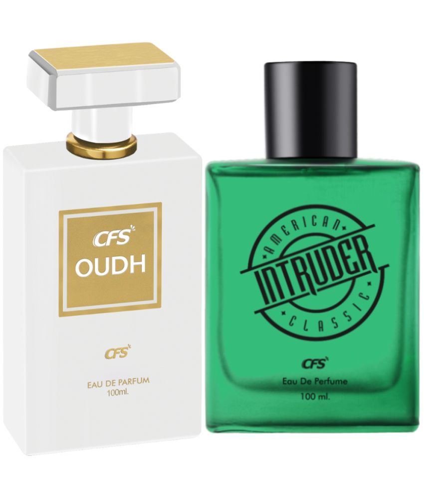     			CFS Intruder Green 100ml & Oudh White 100ml Long Lasting Eau De Parfum