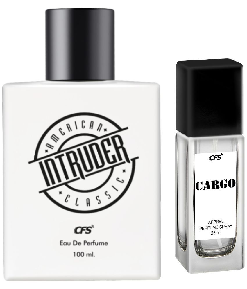     			CFS Intruder White 100ml & Cargo White 25ml Long Lasting Best Perfume