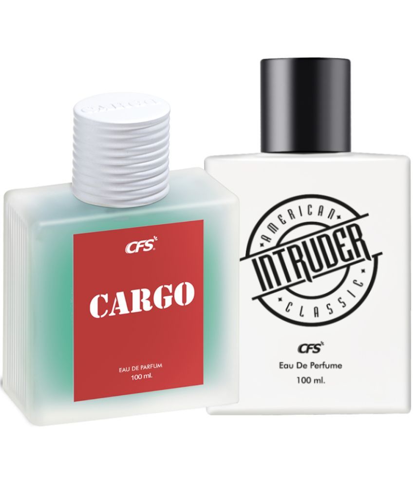     			CFS Intruder White 100ml & Cargo Blue 100ml Long Lasting Eau De Parfum