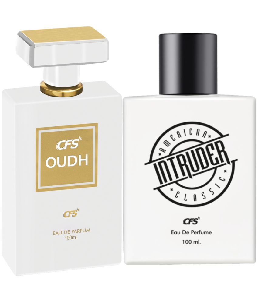     			CFS Intruder White 100ml & Oudh White 100ml Long Lasting Eau De Parfum