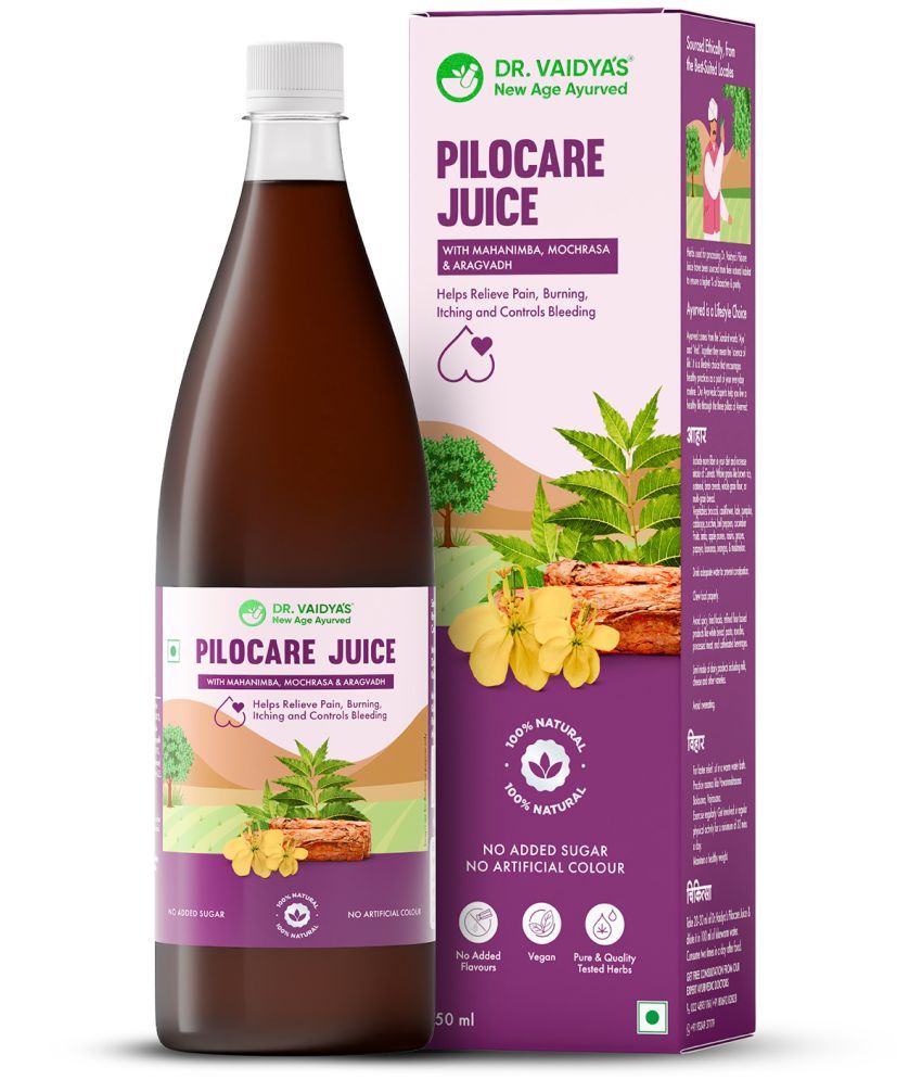     			Dr. Vaidya’s Pilocare Juice| Effective Relief from Piles Pain, Discomfort, Burning and Itching 950ml