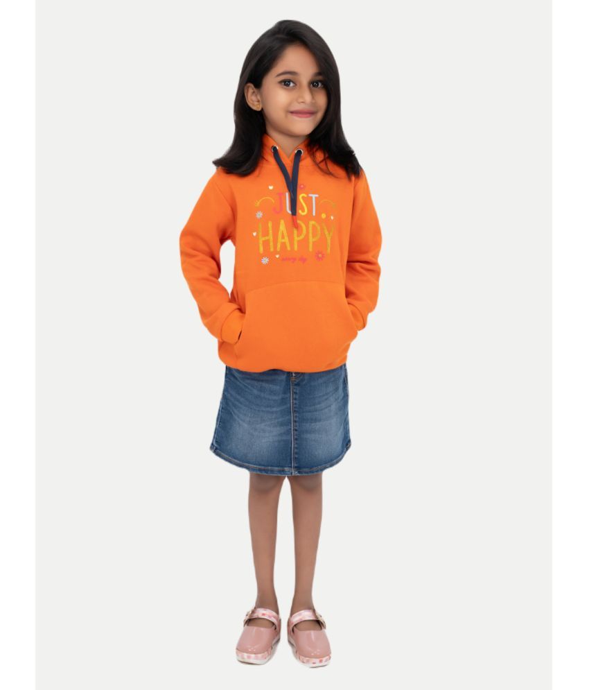     			Radprix Single Girls Cotton Sweatshirt ( Orange )