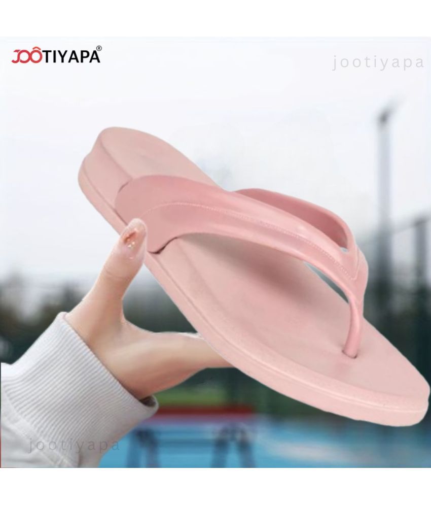     			Jootiyapa Peach Women's Daily Slipper