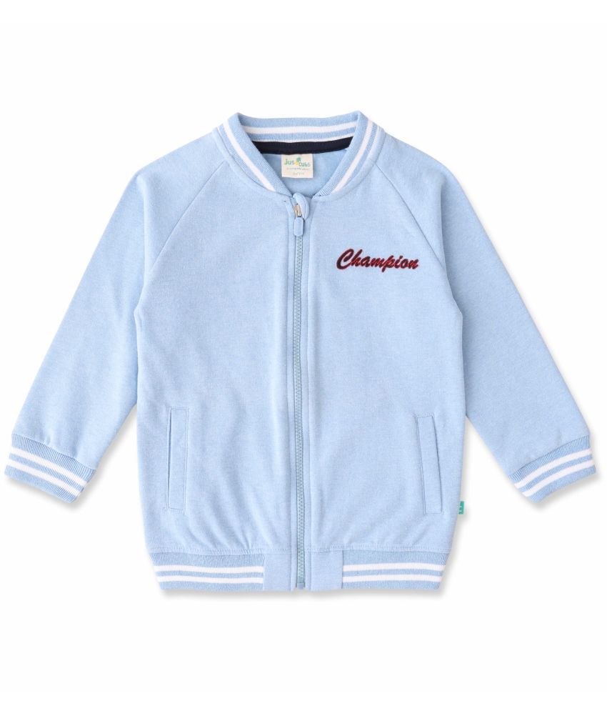     			Juscubs Blue Cotton Boys Sweatshirt ( Pack of 1 )