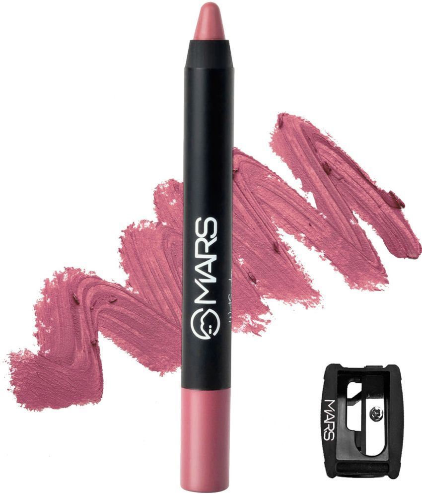     			MARS Flamingo Pink Matte Lipstick 3.5