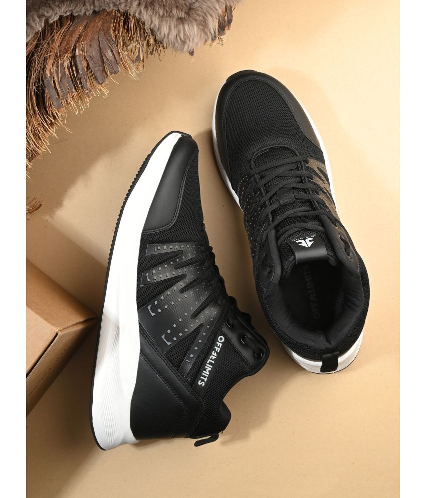     			OFF LIMITS GAZOO B&T Black Men's Sneakers