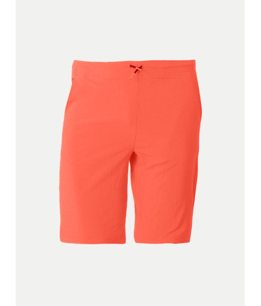     			Radprix Pack of 1 Cotton Shorts For Boys ( Orange )