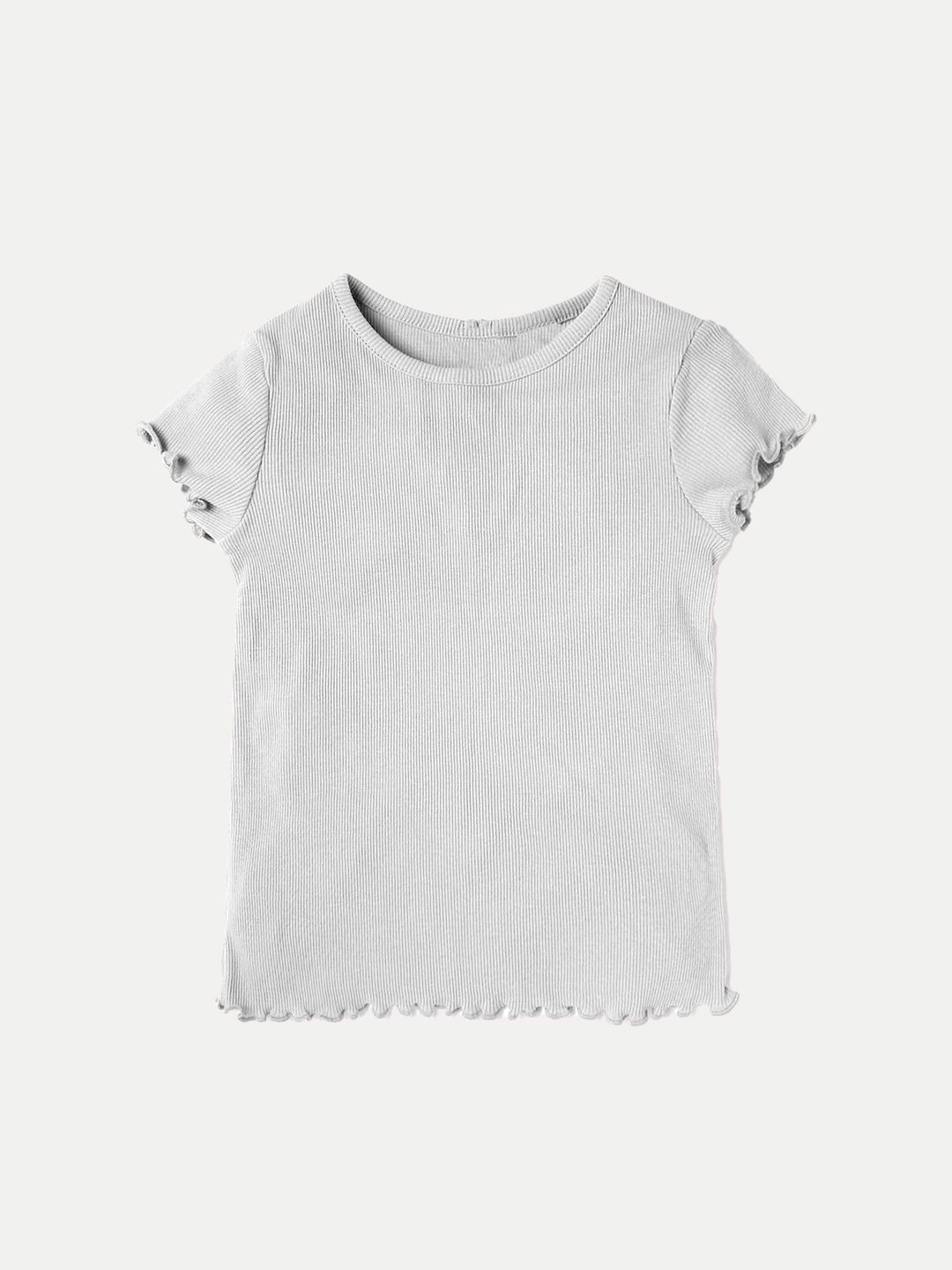     			Radprix White Cotton Girls T-Shirt ( Pack of 1 )