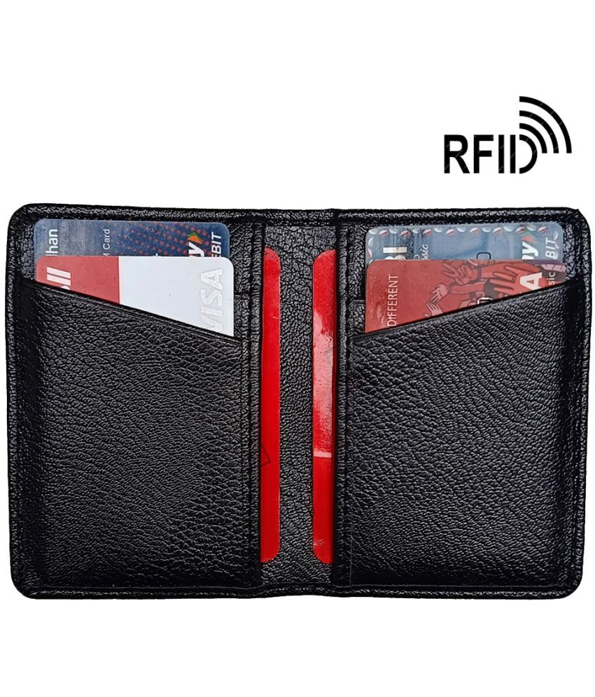     			Wingers PU Leather Unisex Travel Card Holder ( Pack of 1 )