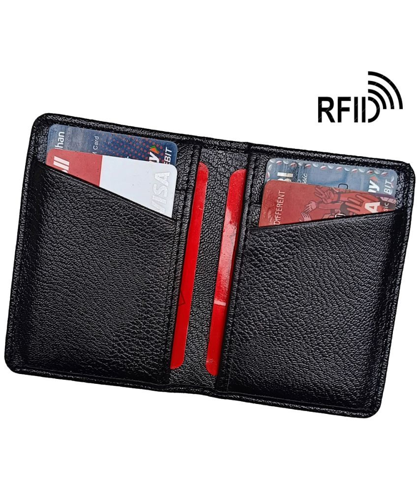     			Wingers PU Leather Unisex Travel Card Holder ( Pack of 1 )