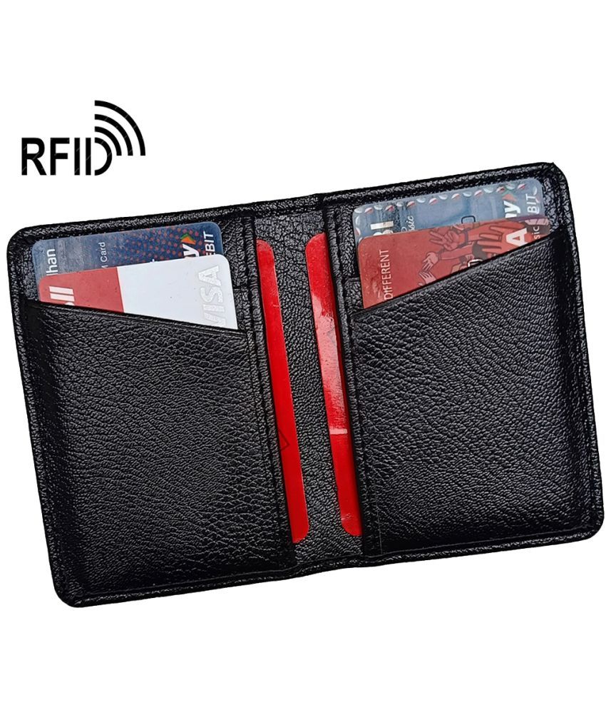     			Wingers PU Leather Unisex Travel Card Holder ( Pack of 1 )