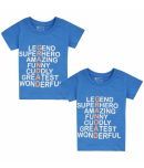 Bodycare Pack of 2 Boys Cotton Blend T-Shirt ( Blue )