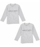 Bodycare Pack of 2 Boys Cotton Blend T-Shirt ( Grey )