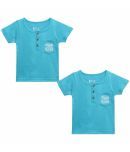 Bodycare Pack of 2 Boys Cotton Blend T-Shirt ( Sea Green )