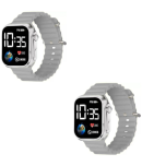 DECLASSE Silver Dial Digital Boys Watch ( Pack Of 2 )