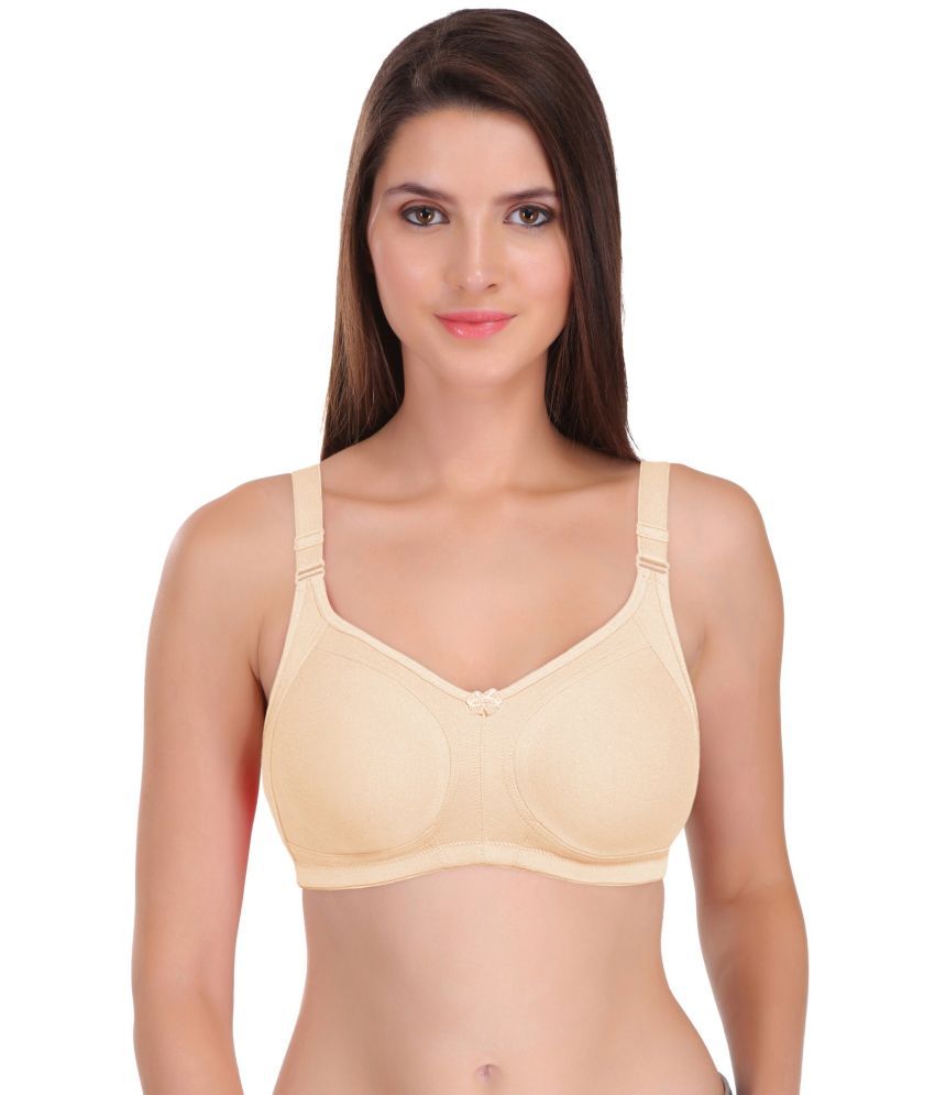     			Featherline Cotton Blend Non Padded Women's Everyday Bra ( Beige )