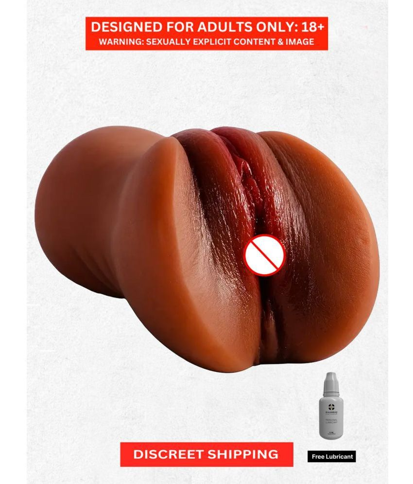     			Naughty Nights Sex Doll Inner Dotted Texture Brown Color Vagina Masturbator Comfortable Grip Silicone Material Pocket Pussy Masturbator For Men