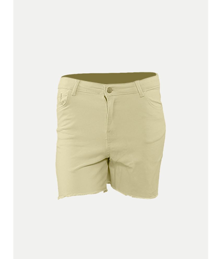     			Radprix - Beige Cotton Girls Hot Pants ( Pack of 1 )