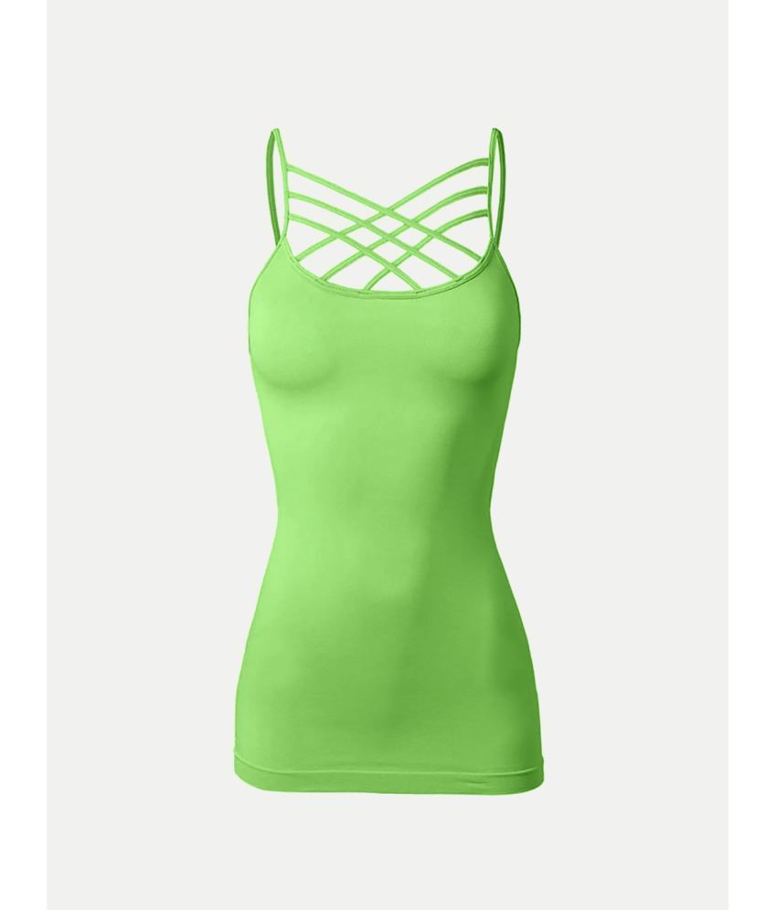     			Radprix Cotton Tanks - Green Single