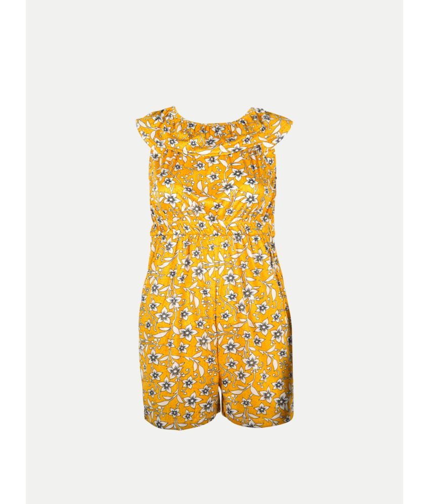     			Radprix - Yellow Cotton Girls Jumpsuit ( Pack of 1 )