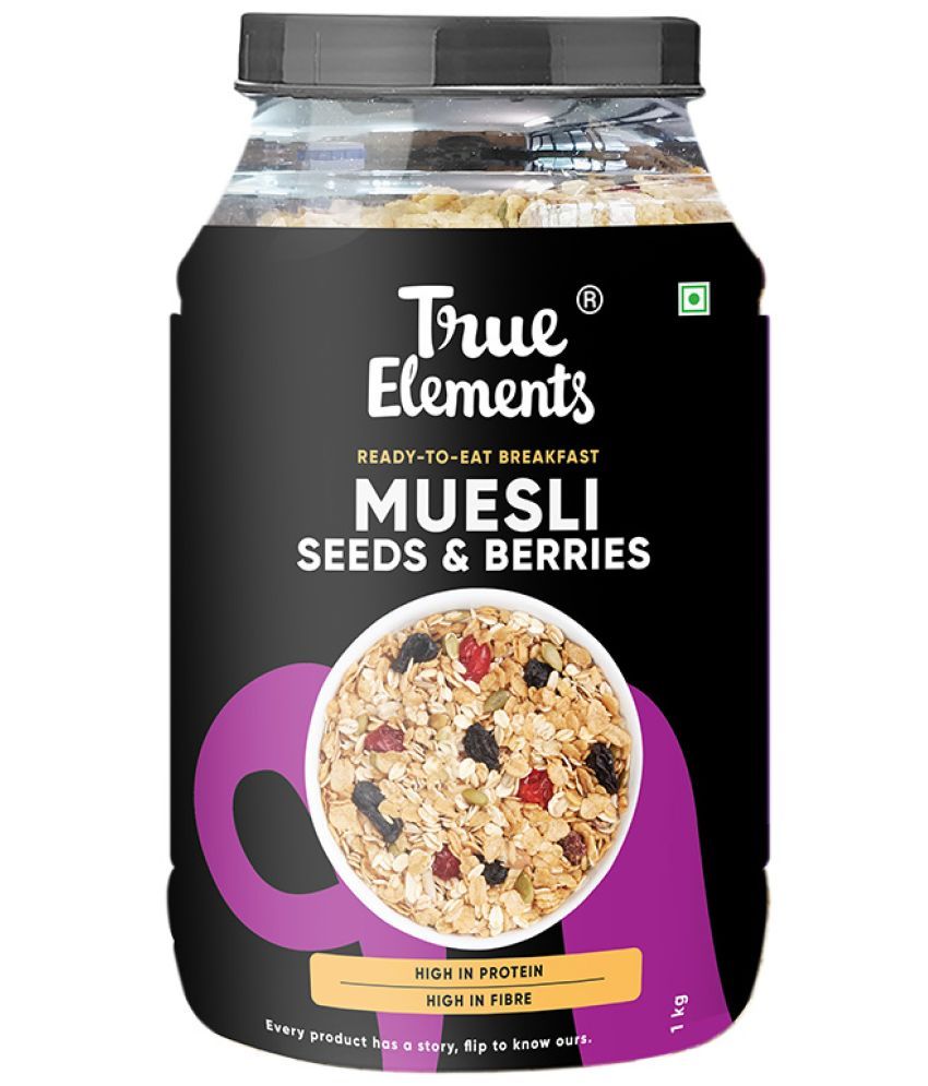     			True Elements Seeds & Berries Muesli 1000 gm