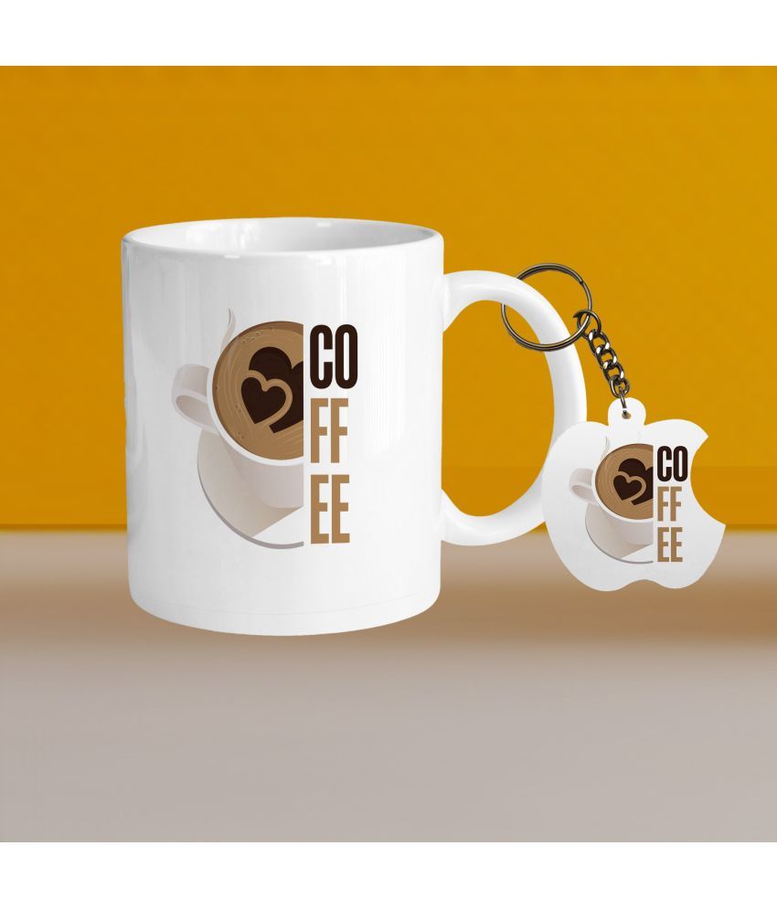     			VM SHOPPING MALL Coffee Mug Solid Ceramic Coffee Mug 330 mL ( Pack of 1 )