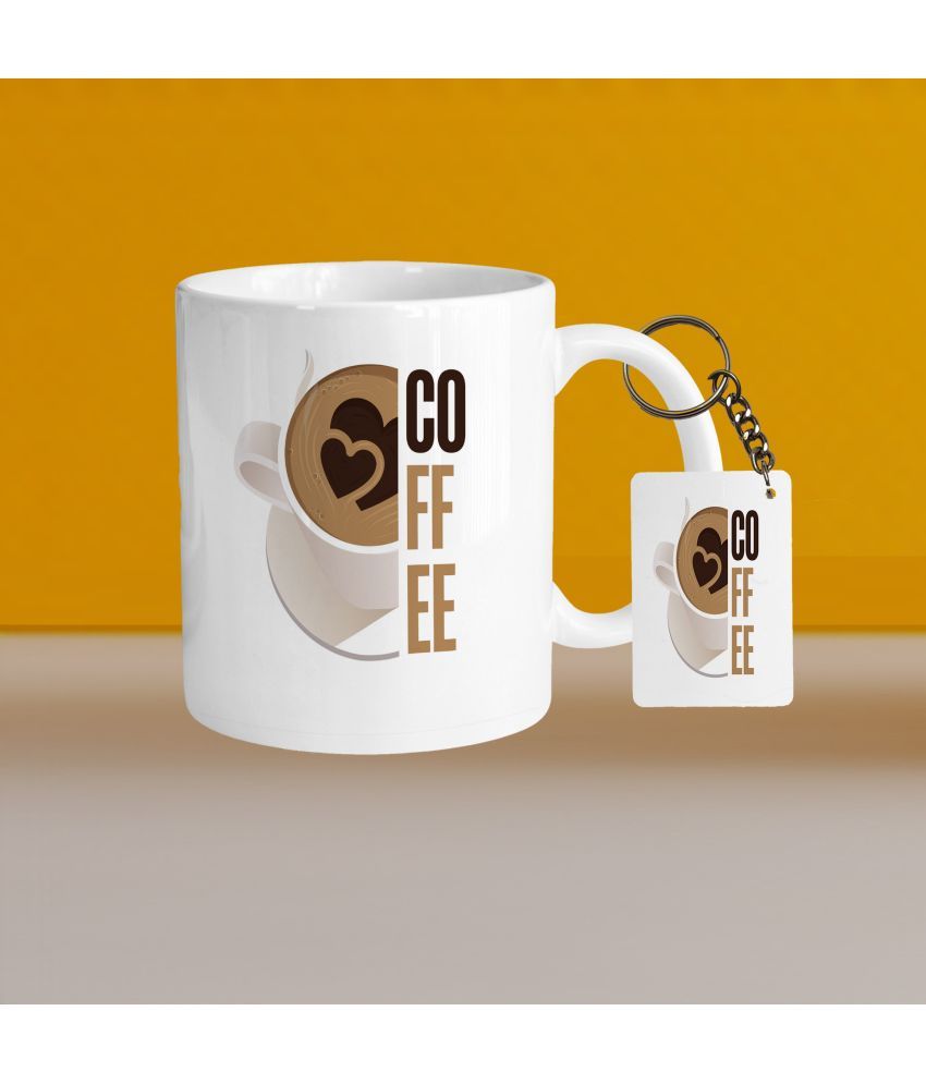     			VM SHOPPING MALL Coffee Mug Solid Ceramic Coffee Mug 330 mL ( Pack of 1 )