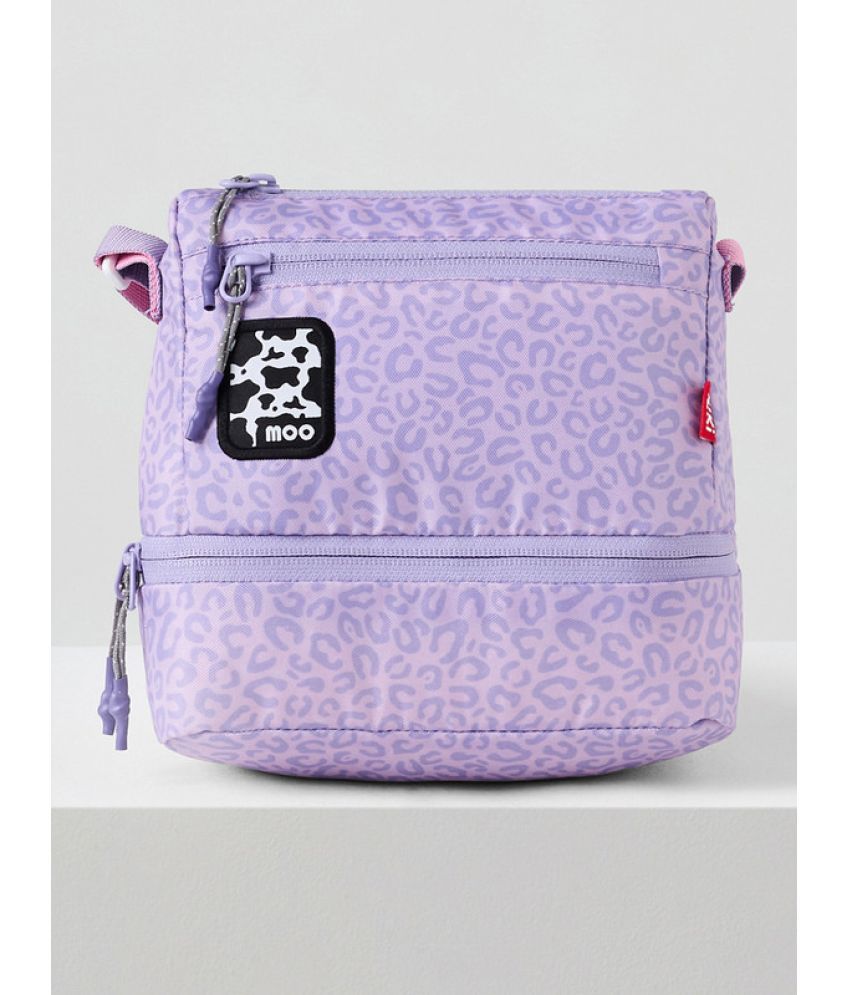     			Wildcraft Purple Printed Messenger Bag