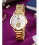 REESKY Gold Metal Analog Womens Watch