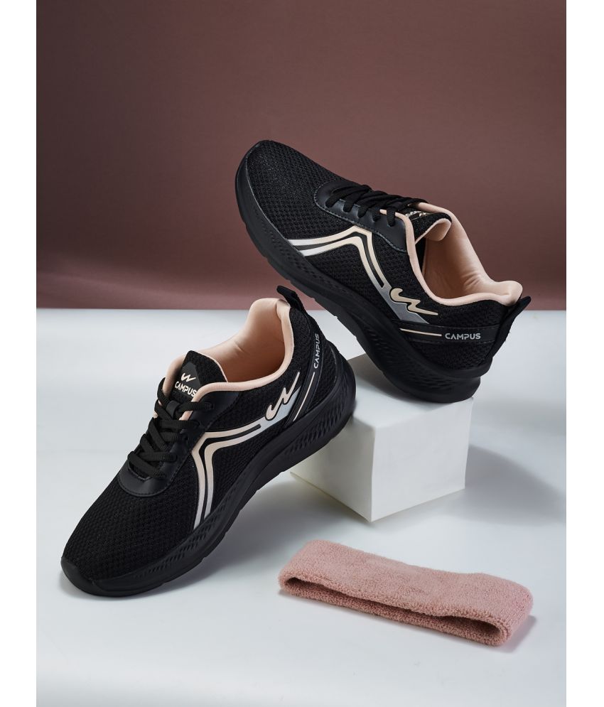     			Campus - Black Women's Running Shoes