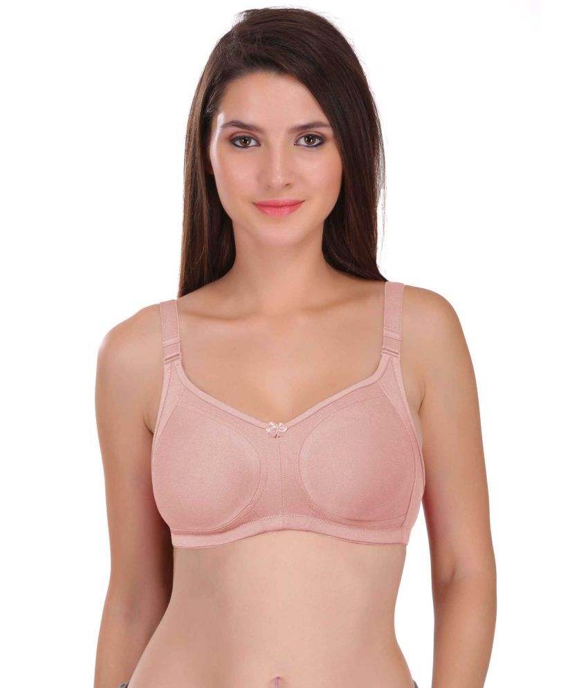     			Featherline Cotton Blend Non Padded Women's Everyday Bra ( Peach )