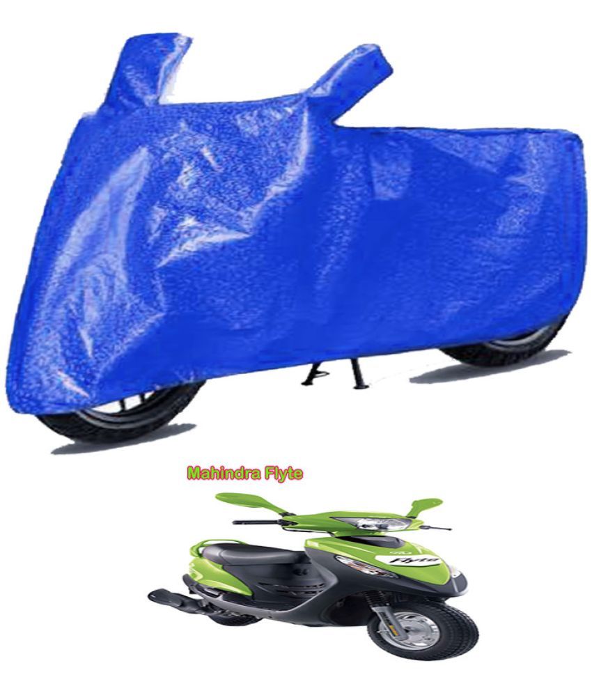     			GOLDKARTZ Bike Body Cover for Mahindra Flyte ( Pack of 1 ) , Blue