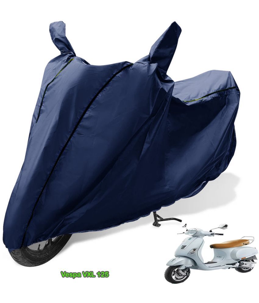     			GOLDKARTZ Bike Body Cover for Suzuki Lets ( Pack of 1 ) , Blue