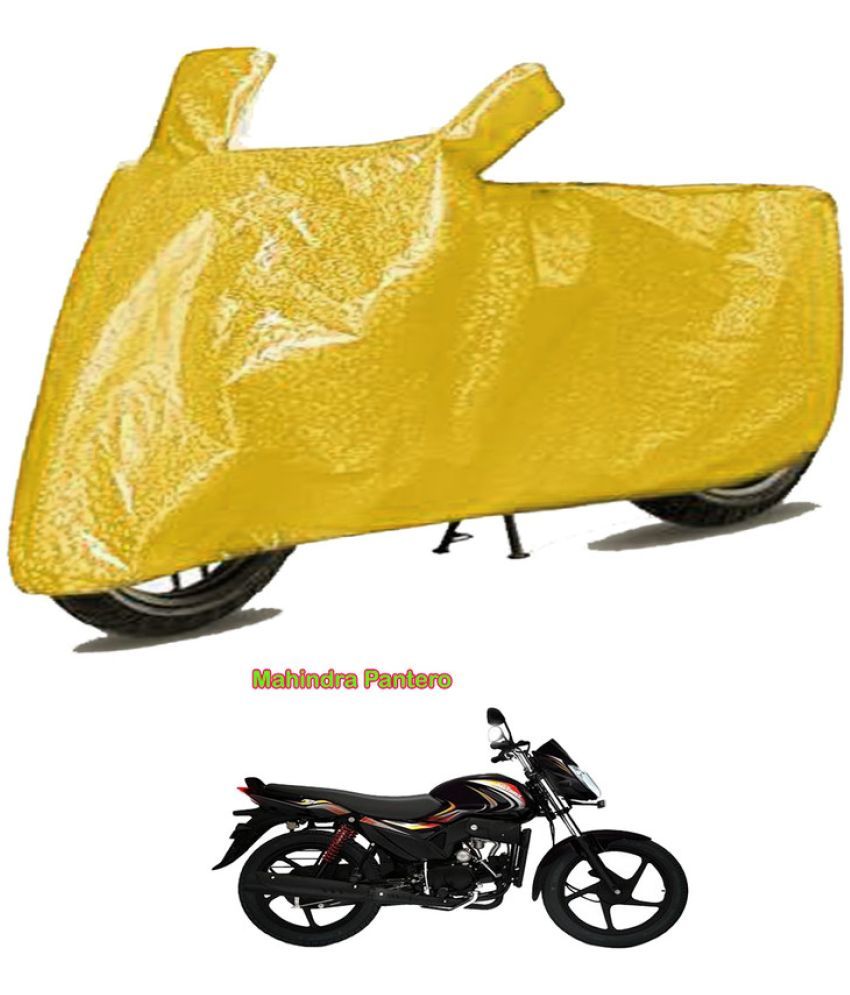     			GOLDKARTZ Bike Body Cover for Mahindra Pantero ( Pack of 1 ) , Gold