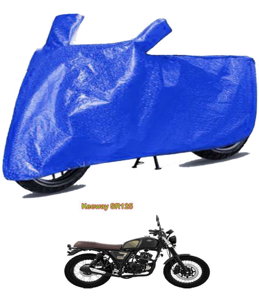     			GOLDKARTZ Bike Body Cover for All Brands SR125 ( Pack of 1 ) , Silver