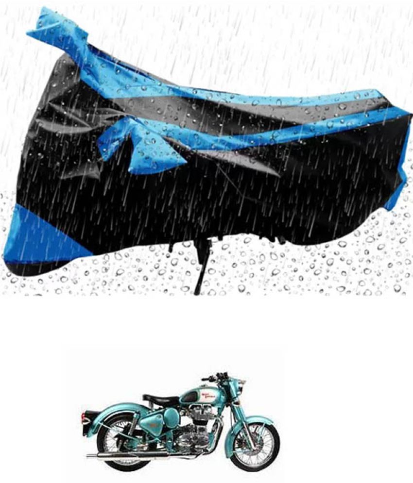     			RONISH Bike Body Cover for Royal Enfield Bullet 350 ( Pack of 1 ) , Blue