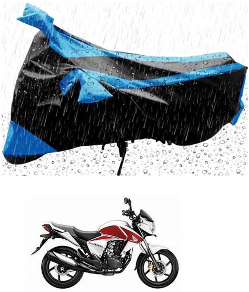     			RONISH Bike Body Cover for Honda CB Twister ( Pack of 1 ) , Blue