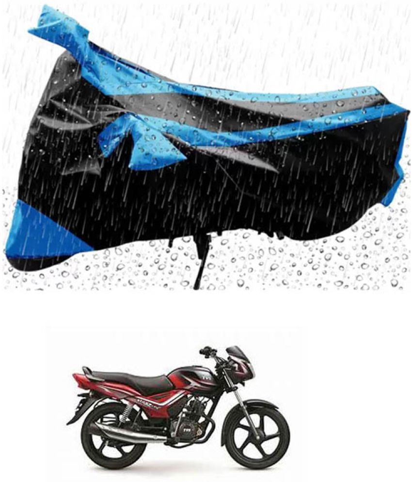     			RONISH Bike Body Cover for TVS Star City ( Pack of 1 ) , Blue