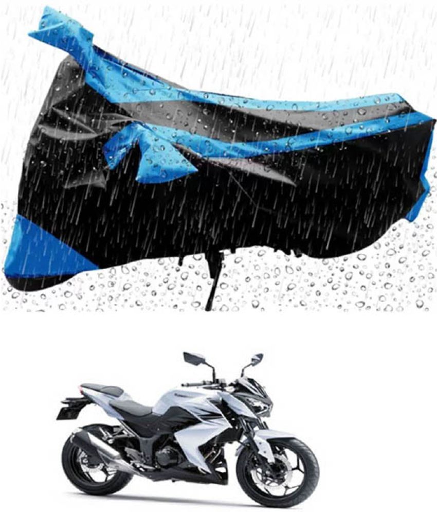     			RONISH Bike Body Cover for Kawasaki Z250 ( Pack of 1 ) , Blue