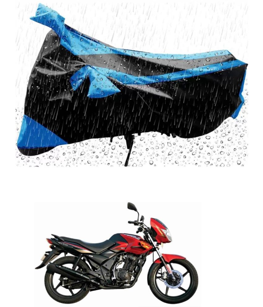     			RONISH Bike Body Cover for TVS Flame 125 ( Pack of 1 ) , Blue