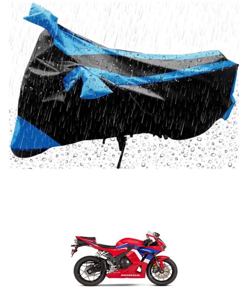     			RONISH Bike Body Cover for Honda CBR 600 RR ( Pack of 1 ) , Blue