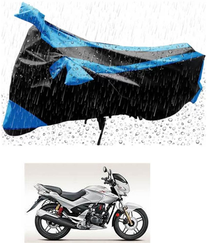     			RONISH Bike Body Cover for Hero CBZ ( Pack of 1 ) , Blue